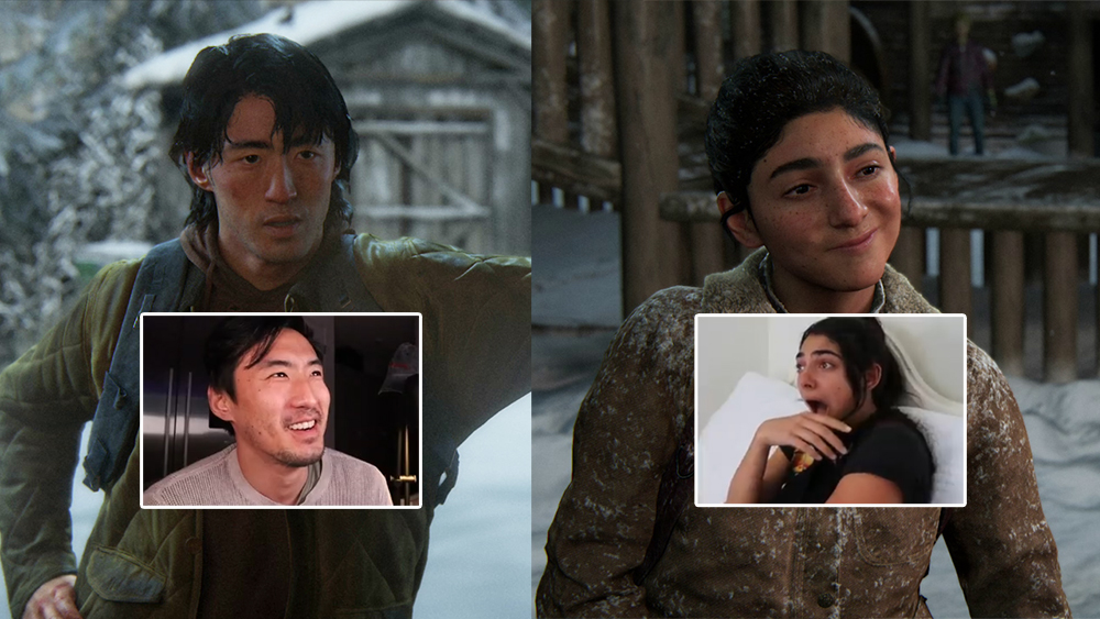 Modelos faciais de Dina e Jesse reagem a The Last of Us 2 pela